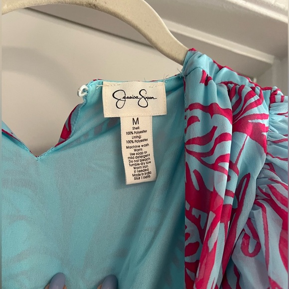 Jessica Simpson tropical maxi dress - Picture 4 of 8